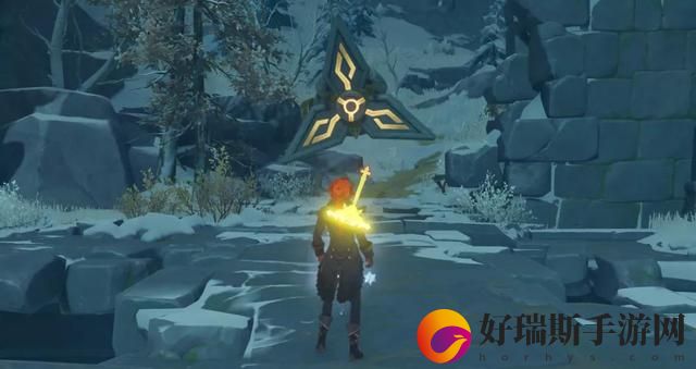 原神雪山红石如何找