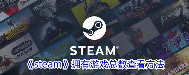 steam拥有游戏总数查看方法