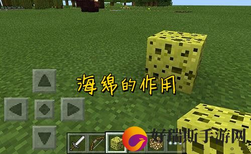 我的世界海绵的作用