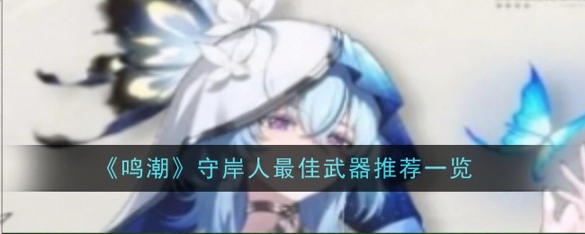 鸣潮守岸人最佳武器推荐一览
