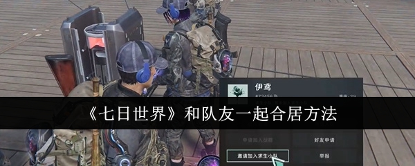 七日世界和队友一起合居方法