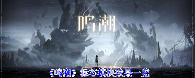 鸣潮标芯模块效果一览